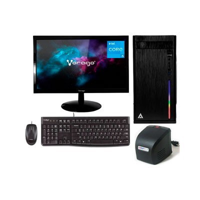 BUNDLE PC 11GI5-PSC CON INTEL CORE I5 11400 2.6GHZ, 1TB + 240GB SSD, 16GB, MONITOR 19.5", TECLADO, MOUSE Y REGULADOR
