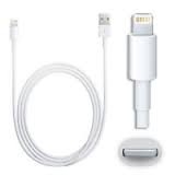 CABLE APPLE LIGHTNING A USB , 2 METRO, BLANCO, MD819AM/A