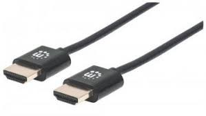 CABLE MANHATTAN HDMI PLANO 2.0 ULTRADELGADO M-M 1M 394352