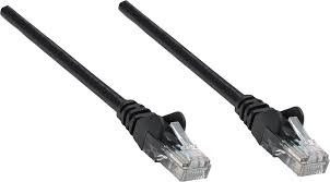 CABLE PATCH INTELLINET CAT5E UTP 100% COBRE, RJ-45 MACHO - RJ-45 MACHO, 2 M, NEGRO, 320757