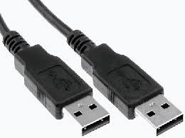 CABLE USB BROBOTIX USB A- USB A, V2.0, .90MTS, NEGRO, 206823