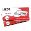 CAJA BROCHE ACCO NO. 8 CM P1580 C/50