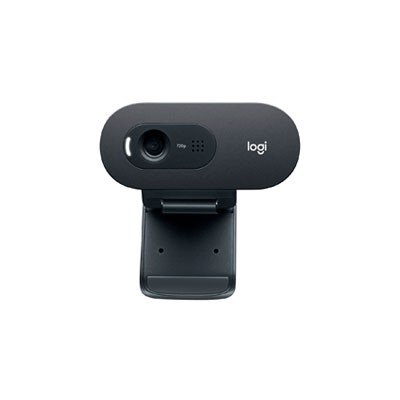 CAMARA WEB LOGITECH C505, C/MICROFONO, 1280 X 720 PIXELES, USB 2.0, NEGRO, 960-001363