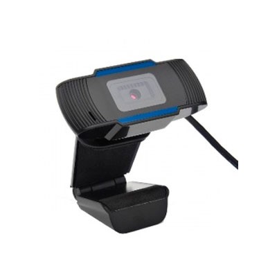 CAMARA WEB QUARONI QWC-01, 1280 X 720 PIXELES, 3.5MM, USB 2.0, NEGRO