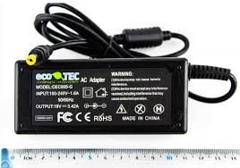 CARGADOR ACER AC1914/AC1004 ECO TEC CEC005-G 19V 3.4A, TIP 5.5X1.7 65W