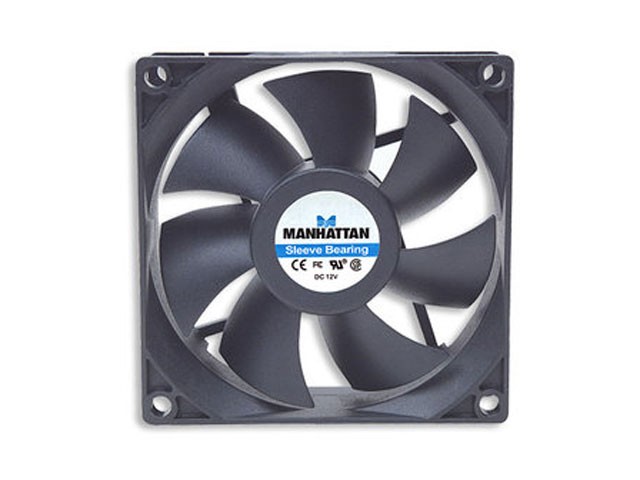 ABANICO MANHATTAN PARA FUENTE DE PODER 4 PINES, 80MM, 2500RPM, 700320