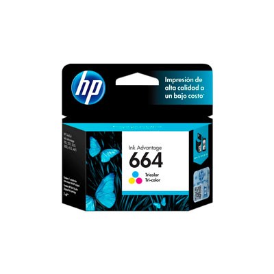 CARTUCHO HP 664 F6V28AL, 100 PAG, TRICOLOR