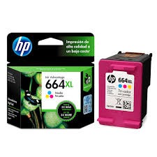 CARTUCHO HP 664XL F6V30AL TRICOLOR
