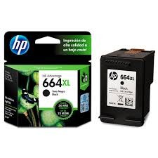 CARTUCHO HP 664XL F6V31AL NEGRO