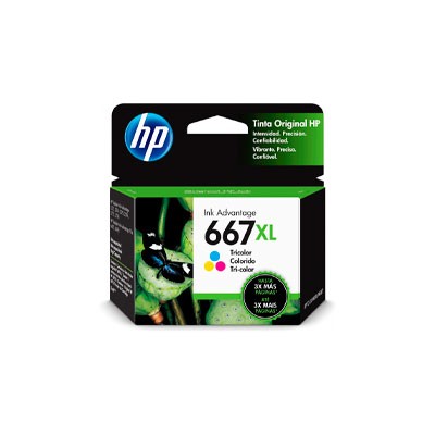CARTUCHO HP 667XL 3YM80AL TRICOLOR