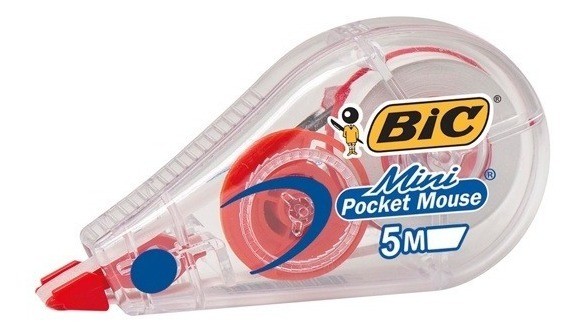 CINTA BIC CORRECTORA MINI TAPE FASHION