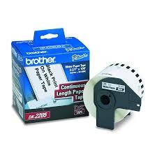 CINTA BROTHER DK2205 PAPEL CONTINUA 62MM 30.48MM