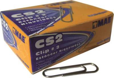 CLIP MAE ESTANDAR 2 C/100