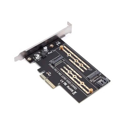 ADAPTADOR DISCO DURO SSD M.2 NVME Y SSD M.2 NGFF A SSD PCIE