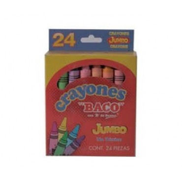 CRAYONES BACO JUMBO C/24