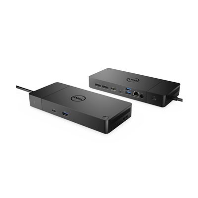 DOCKING STATION DELL WD19TBS USB 3.2, 3X USB A 3.1, 2X USB C 3.1, 1X HDMI/1X THUNDERBOLT/1X RJ-45, NEGRO, 210-AZBI