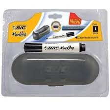 ESTUCHE BIC BORRADOR + MARCADOR
