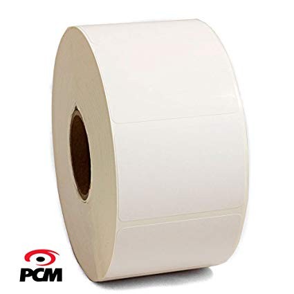 ETIQUETAS TRANSFERENCIA TERMICA 4.00 X 2.00 BLANCA C/1000 ETIQUETAS