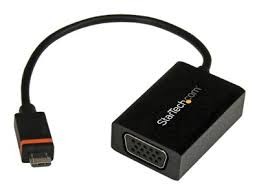ADAPTADOR STARTECH CONVERSOR SLIMPORT MICRO USB SLMPT2VGA