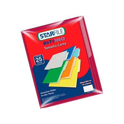 FOLDER MAPASA BITONO CARTA BORGOÑA C/25 PH0086