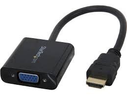 ADAPTADOR STARTECH HDMI MACHO A VGA HEMBRA HD2VGAE2