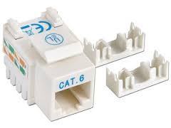 JACK INTELLINET CAT6 DE IMPACTO BLANCO