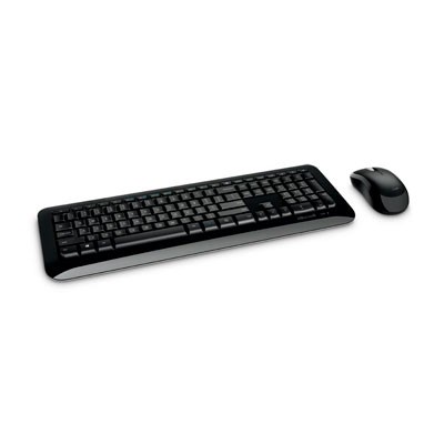 KIT DE TECLADO Y RATON MICROSOF WIRELESS DESKTOP 850, INALAMBRICO, NEGRO, PY9-00004