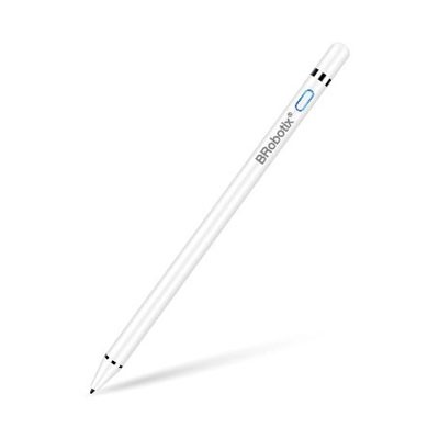 LAPIZ DIGITAL BROBOTIX PARA SMARTPHONE/TABLET, RECARGABLE, BLANCO, 263991