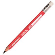 LAPIZ KORES GRAFITO ROJO JUMBO TRIANGULAR