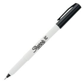 MARCADOR SHARPIE ULTRAFINO NEGRO