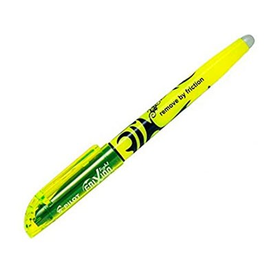 MARCATEXTOS PILOT FRIXION AMARILLO BORRABLE