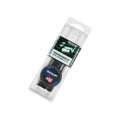 MEMORIA SODIMM PATRIOT SIGNATURE 8GB DDR4 2666MHZ CL19 PSD48G266681S