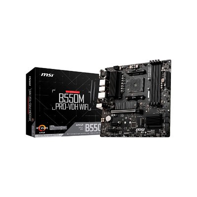MOTHERBOARD MSI B550M-A PRO S-AM4 64GB DDR4 HDMI AMD, B550M-A PRO