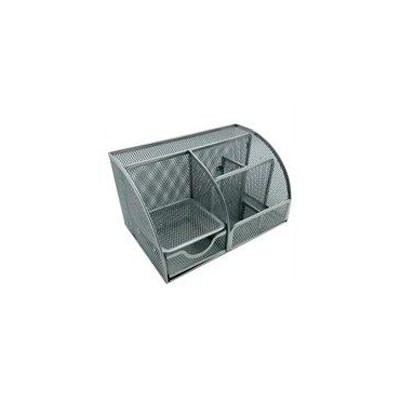 ORGANIZADOR NEXTEP MALLA METALICA, 7 SECCIONES, PLATA, NE-175P
