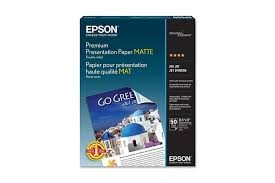 PAPEL EPSON MATE S041257 8.5" X 11 C/50