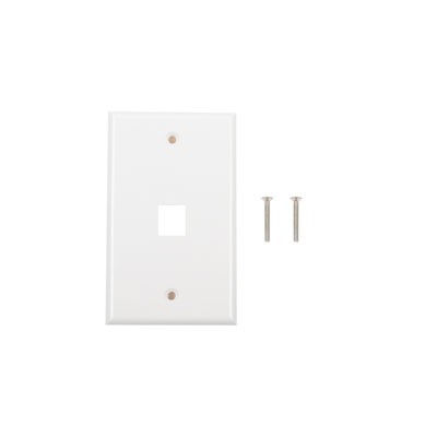 PLACA DE PARED LINKEDPRO RJ-45, 1 PUERTOS, BLANCO, LP-FP-16