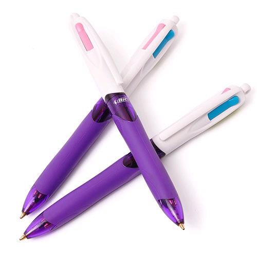 PLUMA BIC 2 COLOR FASHION ROSA/TURQUESA
