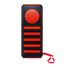 POWER BANK BLACKPCS SPEAKER 10 000MAH MICRO SD/LINTERNA/BOCINA  ROJA EPBR4-10000