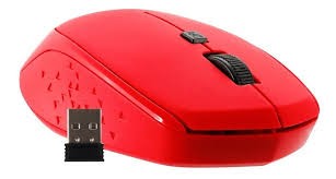 RATON ACTECK AC-916479, INALAMBRICO, USB, ROJO