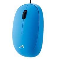 RATON ACTECK AC-928861, ALAMBRICO, USB, AZUL