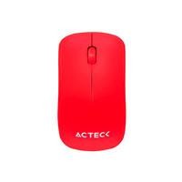 RATON ACTECK AC-928922, INALAMBRICO, USB, ROJO