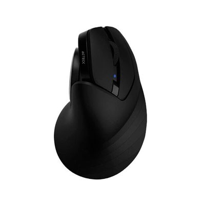 RATON ACTECK ERGONOMICO VERTICAL OPTIMIZE MI690, INALAMBRICO, 2400DPI, NEGRO, AC-933049