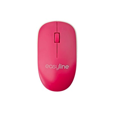 RATON EASY LINE EL-995135 INALAMBRICO, USB, MAGENTA