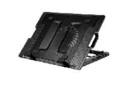 BASE ENFRIADORA BROBOTIX AJUSTABLE HUB USB NEGRO