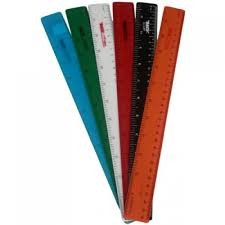 REGLA PLASTICO BACO 30CMS VARIOS COLORES