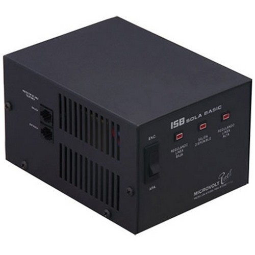 REGULADOR INDUSTRIAS SOLA BASIC MICROVOLT INET, 2000VA, 1800W, ENTRADA 100-127V, 4 SALIDAS,DN-21-202