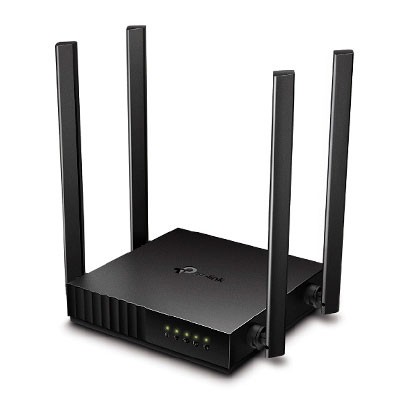 ROUTER TP-LINK AC1200 ARCHER C50 V6 INALAMBRICO 867MBIT/S, 4X RJ-45, 2.4/5GHZ, 4 ANTENAS
