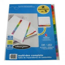 SEPARADOR ACCO 446 MULTIDEX BASIC 15 DIVISIONES