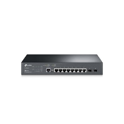 SWITCH TP LINK TL-SG3210, ADMINISTRABLE, 10/100/1000MBS, 8 PUERTOS GIGA, 2 PUERTOS SFP
