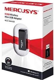 TARJETA DE RED USB MERCUSYS MW300UM MINI 300MBPS